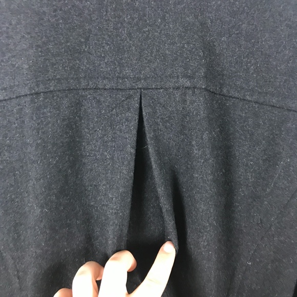 Giacca wool heather gray pea coat - Picture 9 of 9